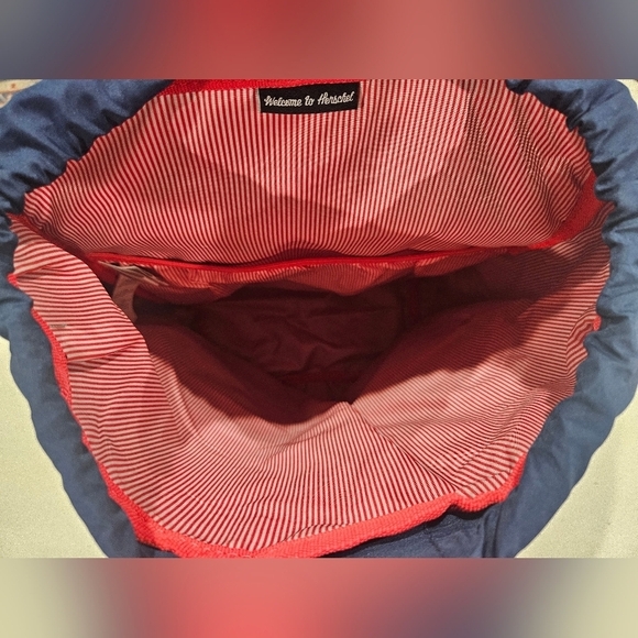 Herschel Supply Company Navy Backpack Book Bag, Travel, Pool or Beach Bag. New